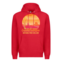 Red grand canyon national park t  shirt grand canyon arizona u s national Premium Hoodie - linhVisuals
