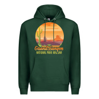 Sports Green grand canyon national park t  shirt grand canyon arizona u s national Premium Hoodie - linhVisuals