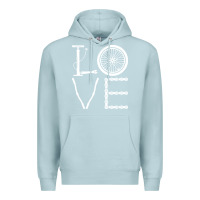 Blue Mist cycling t  shirt cycling cyclist t  shirt (1) Premium Hoodie - linhVisuals