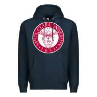 Navy santa clara u seal Premium Hoodie - linhVisuals