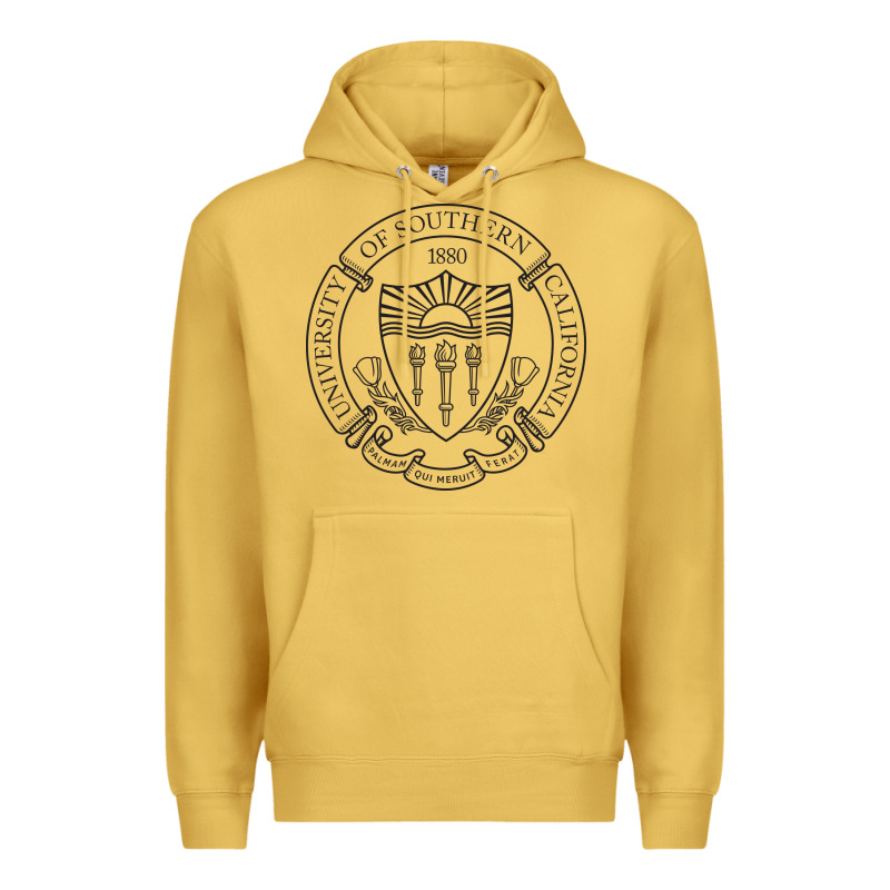 .university Of Southern California Premium Hoodie by linhVisuals | Teevron