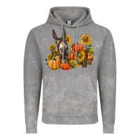 Cloud Rock donkey sunflower and pumpkin farm Vintage Hoodie - BarkalooDesign