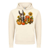 Vintage Artic donkey sunflower and pumpkin farm Vintage Hoodie - BarkalooDesign