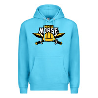 Ocean Blue northern kentucky norse Premium Hoodie - linhVisuals