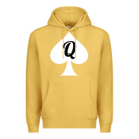 Antique Gold queen of spades clothes for women   qos tee t shirt Premium Hoodie - linhVisuals