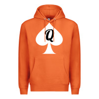 Carrot queen of spades clothes for women   qos tee t shirt Premium Hoodie - linhVisuals