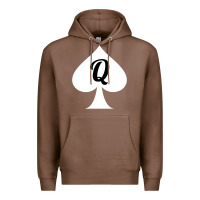 Chestnut queen of spades clothes for women   qos tee t shirt Premium Hoodie - linhVisuals