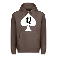 Coffee queen of spades clothes for women   qos tee t shirt Premium Hoodie - linhVisuals