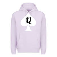 Lilac queen of spades clothes for women   qos tee t shirt Premium Hoodie - linhVisuals