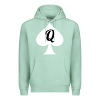 Seafoam queen of spades clothes for women   qos tee t shirt Premium Hoodie - linhVisuals