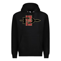 Black san diego state aztecs Premium Hoodie - linhVisuals