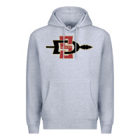 Heather Grey san diego state aztecs Premium Hoodie - linhVisuals