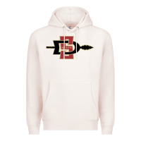 Pale Pink san diego state aztecs Premium Hoodie - linhVisuals