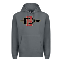 Rock san diego state aztecs Premium Hoodie - linhVisuals