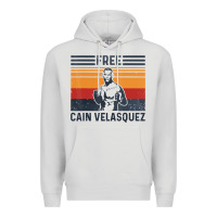 Dove Grey free cain velasquez vintage t shirt Premium Hoodie - linhVisuals
