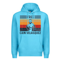 Ocean Blue free cain velasquez vintage t shirt Premium Hoodie - linhVisuals