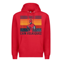 Red free cain velasquez vintage t shirt Premium Hoodie - linhVisuals