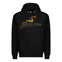 Black akron rubberducks Premium Hoodie - linhVisuals