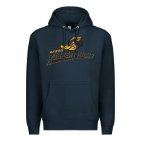 Navy akron rubberducks Premium Hoodie - linhVisuals