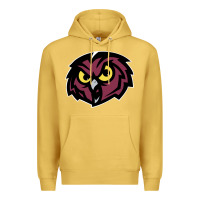 Antique Gold temple owls Premium Hoodie - linhVisuals
