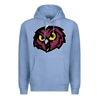 Colony Blue temple owls Premium Hoodie - linhVisuals