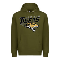 Army Green towson tigers Premium Hoodie - linhVisuals