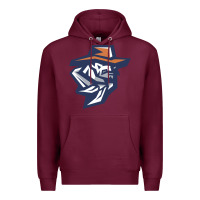 Burgundy utep miners Premium Hoodie - linhVisuals