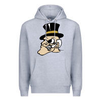 Heather Grey wake forest demon deacons Premium Hoodie - linhVisuals