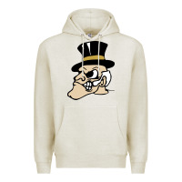 Oatmeal Heather wake forest demon deacons Premium Hoodie - linhVisuals