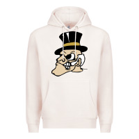 Pale Pink wake forest demon deacons Premium Hoodie - linhVisuals