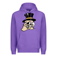 Purple wake forest demon deacons Premium Hoodie - linhVisuals