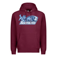 Burgundy sonoma state seawolves Premium Hoodie - linhVisuals