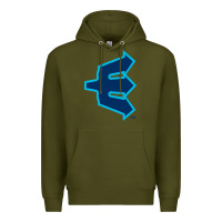 Army Green everett aquasox Premium Hoodie - linhVisuals