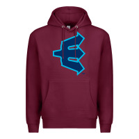 Burgundy everett aquasox Premium Hoodie - linhVisuals