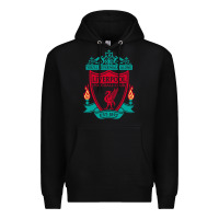 Black new you'll never walk alone liverpool Premium Hoodie - linhVisuals