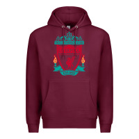 Burgundy new you'll never walk alone liverpool Premium Hoodie - linhVisuals