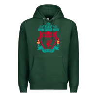 Sports Green new you'll never walk alone liverpool Premium Hoodie - linhVisuals