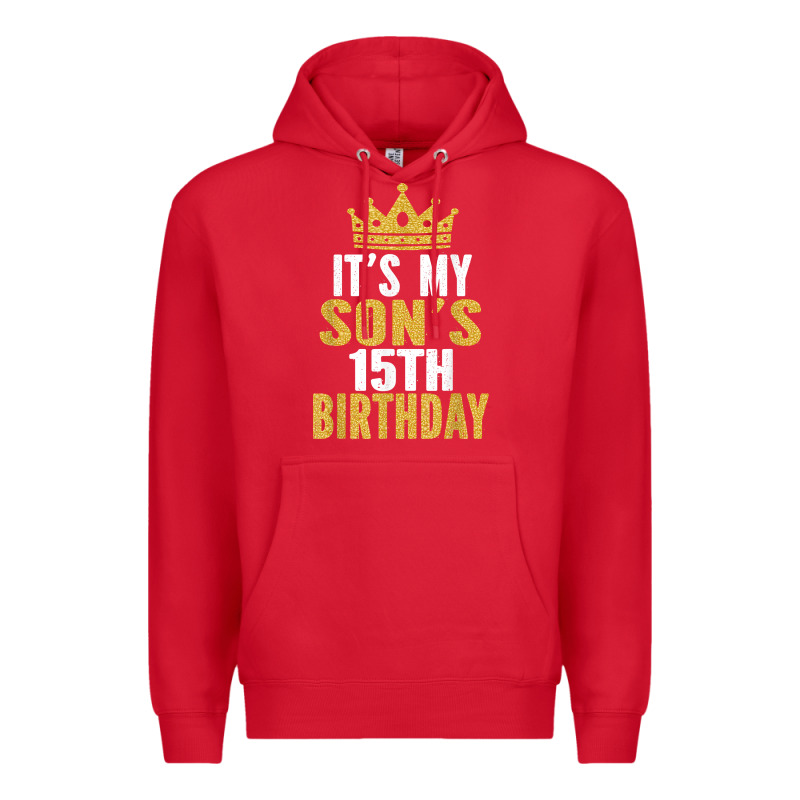 It's My Son's 15th Birthday 15 Years Old Boy T Shirt Premium Hoodie by linhVisuals | Teevron
