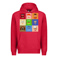Cardinal Muppets and Friends Premium Hoodie - linhVisuals