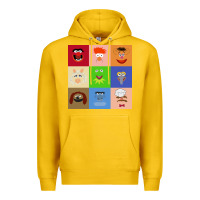 Lemon Muppets and Friends Premium Hoodie - linhVisuals