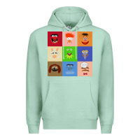 Seafoam Muppets and Friends Premium Hoodie - linhVisuals