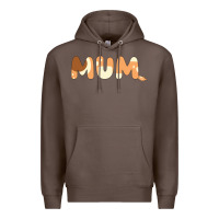 Coffee Bluey Mum Premium Hoodie - linhVisuals