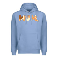 Colony Blue Bluey Mum Premium Hoodie - linhVisuals