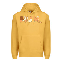 Mustard Bluey Mum Premium Hoodie - linhVisuals