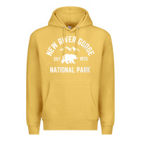 Antique Gold womens new river gorge national park bear west virginia nature v neck Premium Hoodie - linhVisuals