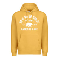 Mustard womens new river gorge national park bear west virginia nature v neck Premium Hoodie - linhVisuals