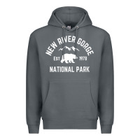 Rock womens new river gorge national park bear west virginia nature v neck Premium Hoodie - linhVisuals