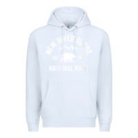 White womens new river gorge national park bear west virginia nature v neck Premium Hoodie - linhVisuals