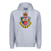 Heather Grey australian defence force academy coat of arms Premium Hoodie - linhVisuals