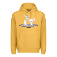 Mustard newanimaniacs pinky and the brain Premium Hoodie - linhVisuals